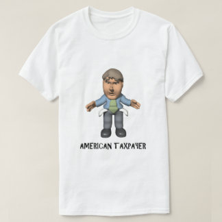 American Taxpayer IRS Joke Taxday Spaß Fun Empty T-Shirt