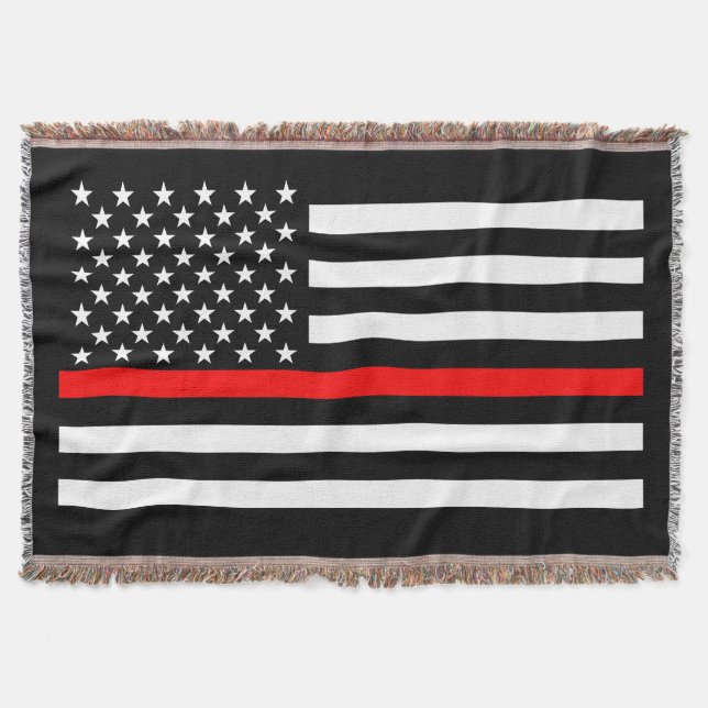 American Thin Red Line Grafik Decke (Vorderseite)