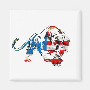 American Tiger Magnet