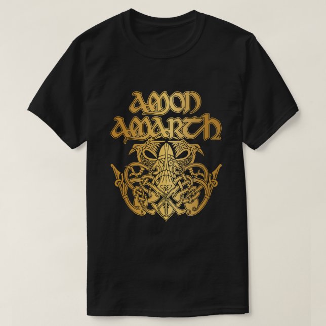 American Tour Amon Amarth Fan Styled Design T-Shirt (Design vorne)