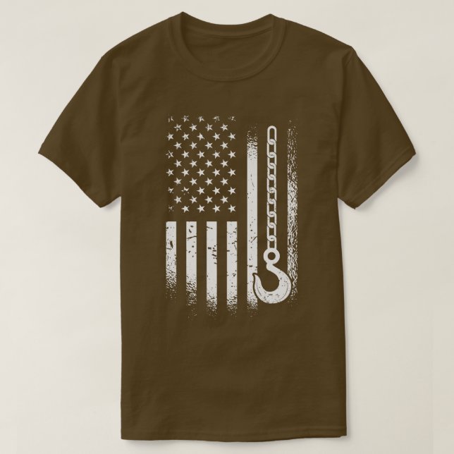 American Tow Truck Operator T-Shirt (Design vorne)