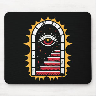 American Traditional Old School Tattoo Flash Tinte Mousepad