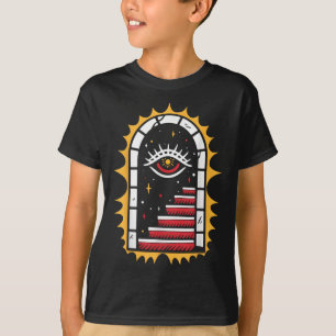 American Traditional Old School Tattoo Flash Tinte T-Shirt