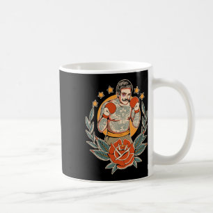 American Traditional Tattoo Boxer Flash Edgy Boxin Kaffeetasse