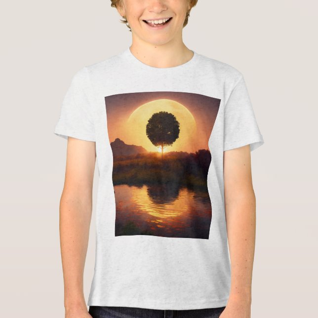 American Traditional Tattoo Design T - Shirt - Bol (Vorderseite)