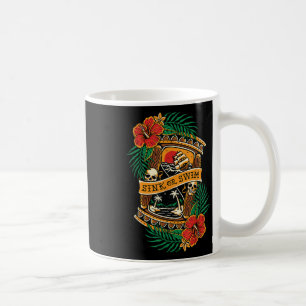 American Traditional Tattoo Old School Flash Skull Kaffeetasse