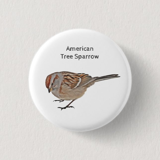 American Tree Sparrow Button (Vorderseite)