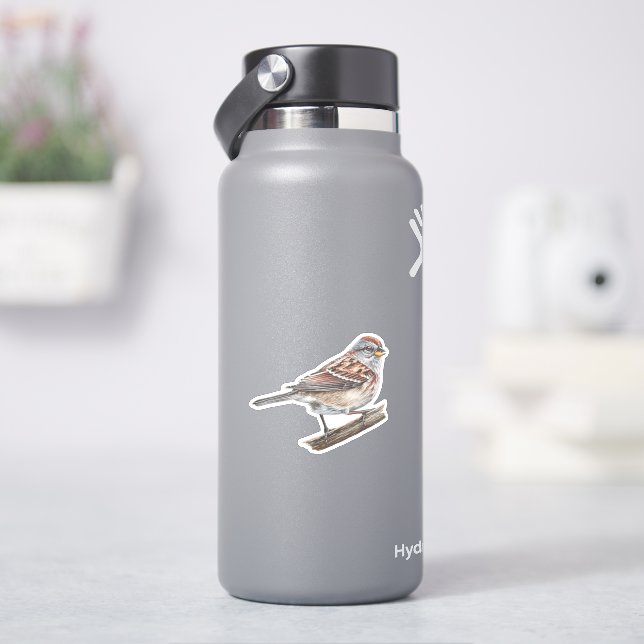 American Tree Sparrow Sticker (HydroFlask)