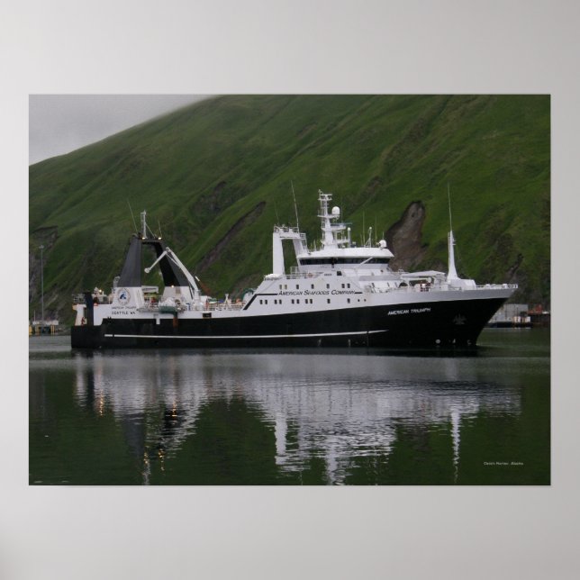 American Triumph, Factory Trawler Poster (Vorne)