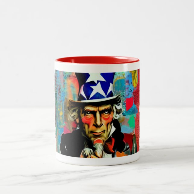 American Uncle Sam Tasse (Mittel)