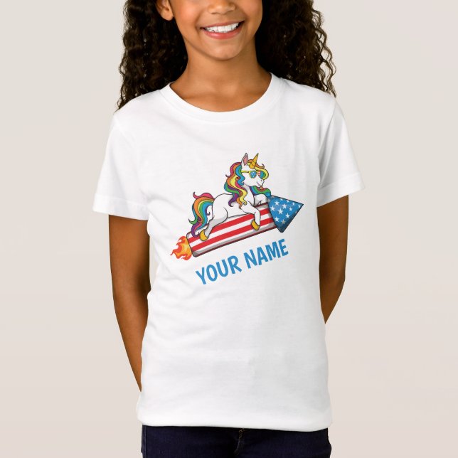 American Unicorn T-Shirt (Vorderseite)