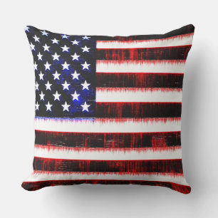 American United Staaten - USA Fahne, Nocken Kissen