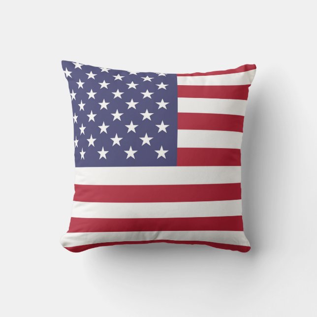 American United Staaten USA Flag Thatcher Pillow Kissen (Vorderseite)