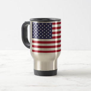 American United Staaten USA Flag Travel Mug Reisebecher
