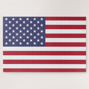American United States USA Flag Puzzle