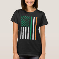 American US Flag Kleeblatts Irland Flag St Patrick