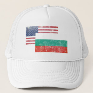 American/USA and Bulgarian Vintage Truckerkappe