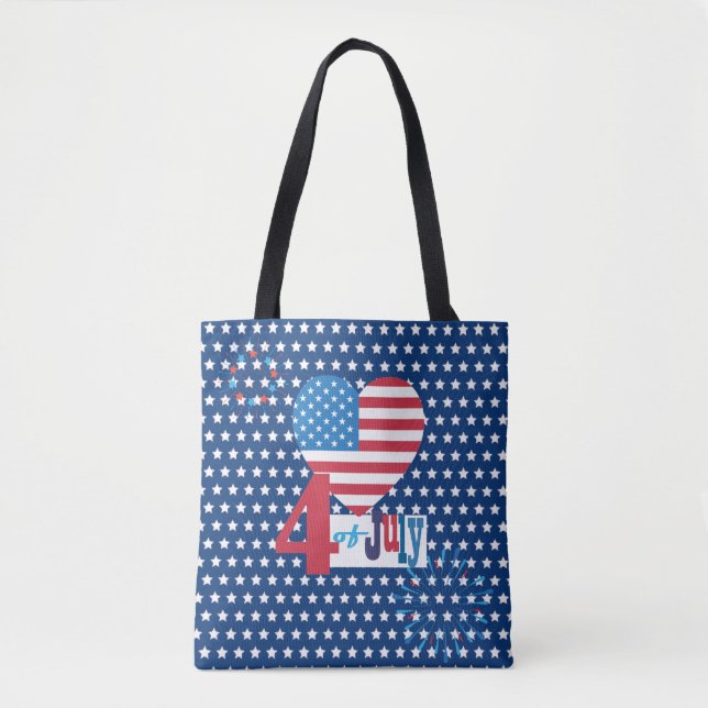 American USA Flag 4. Juli Design Personalize (Vorderseite)