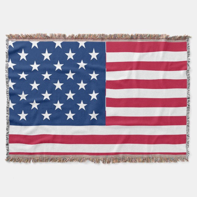 American USA Flag Pride Design-76353 Decke (Vorderseite)