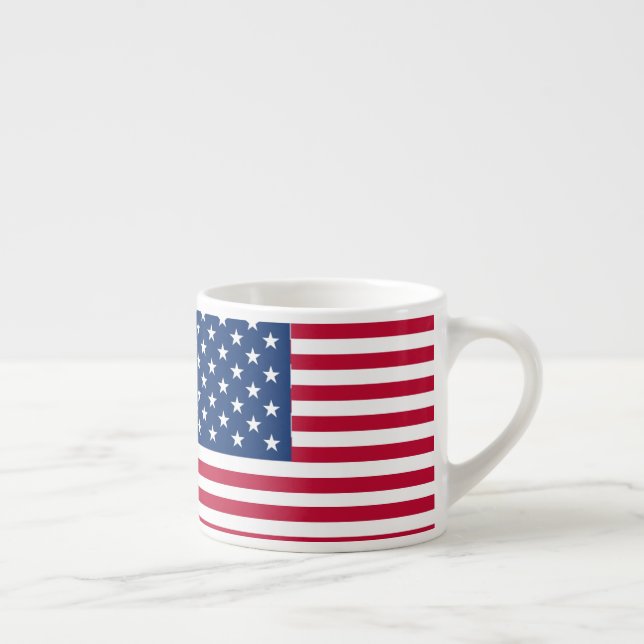 American USA Flag Pride Design-76353 Espressotasse (Rechts)