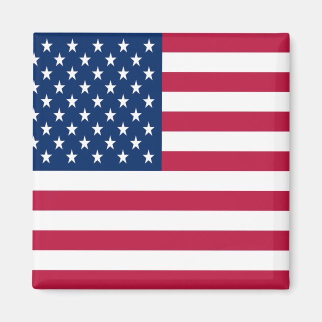 American USA Flag Pride Design-76353 Magnet (Vorne)
