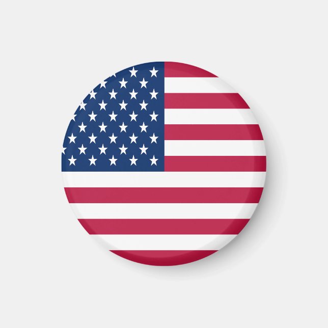 American USA Flag Pride Design-76353 Magnet (Vorne)