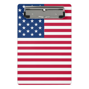 American USA Flag Pride Design-76353 Mini Klemmbrett