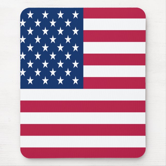 American USA Flag Pride Design-76353 Mousepad (Vorne)