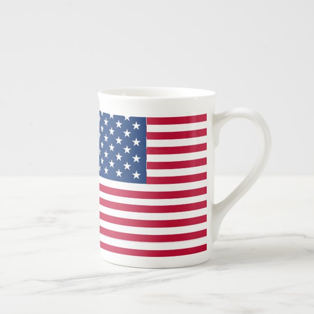 American USA Flag Pride Design-76353 Prozellantasse (Rechts)