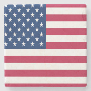 American USA Flag Pride Design-76353 Steinuntersetzer