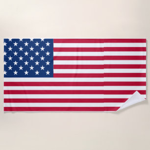 American USA Flag Pride Design-76353 Strandtuch