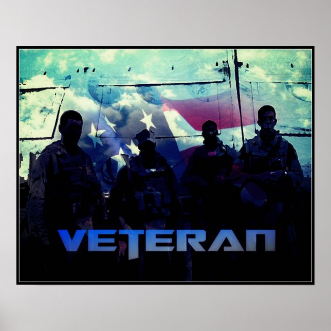 American Veteran Poster (Vorne)