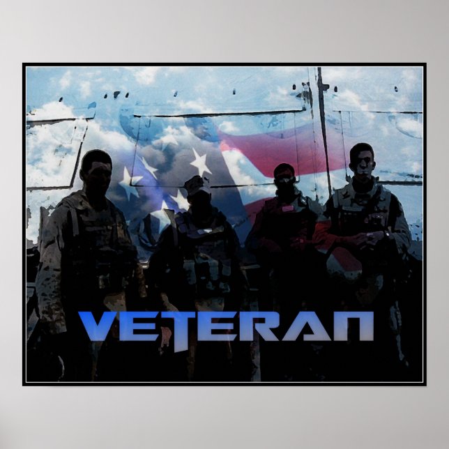 American Veteran Poster (Vorne)