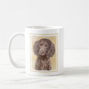 American Water Spanel Malerei - Original Dog Art Kaffeetasse