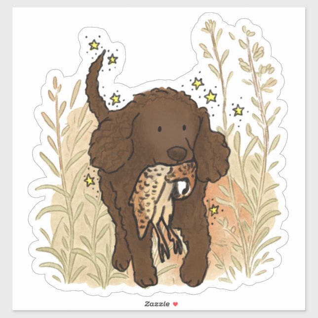 American Water Spaniel Auto-Aufkleber Aufkleber (Blatt)