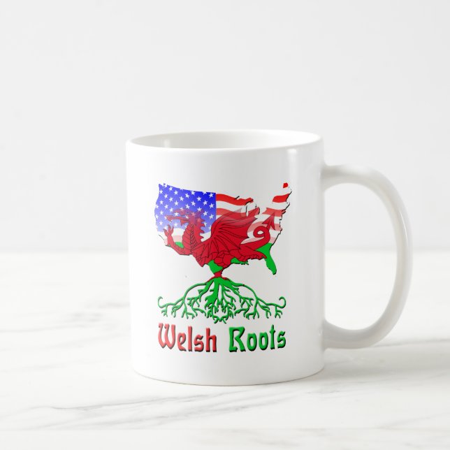 American Welsh Roots Tasse (Rechts)