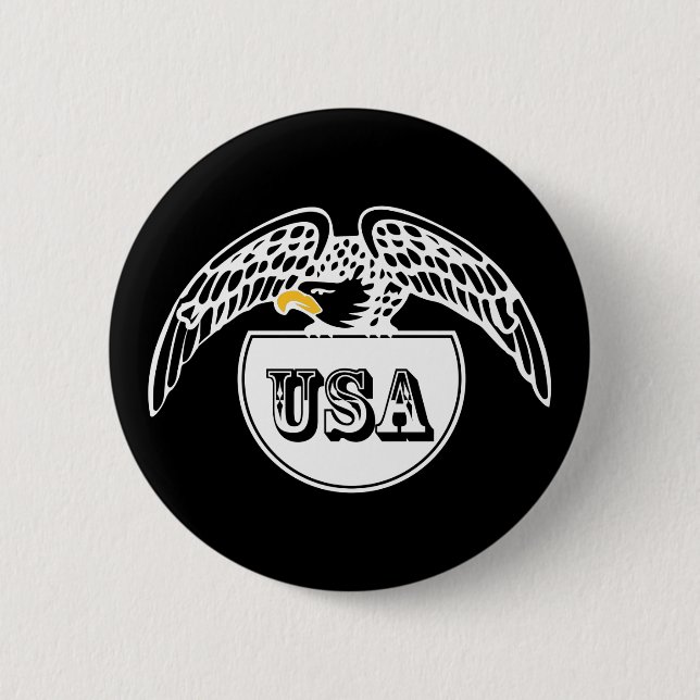 American White Eagle Button (Vorderseite)