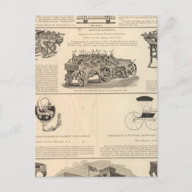 American Wire Works Postkarte (Vorderseite)