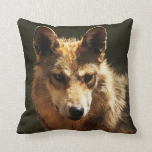 American Wolf Pillow Kissen