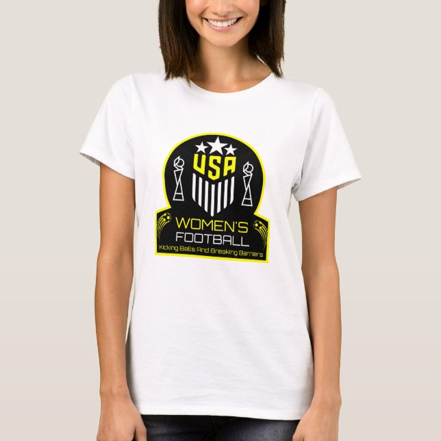 American Women's Football T-Shirt (Vorderseite)