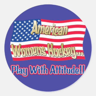 American Womens Hockey Sticker
