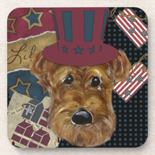 AMERICANA AIREDALE GETRÄNKEUNTERSETZER