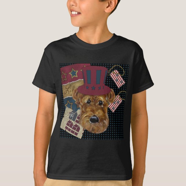AMERICANA AIREDALE T-Shirt (Vorderseite)