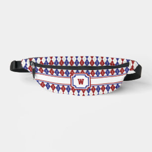 Americana Argyle Bauchtasche
