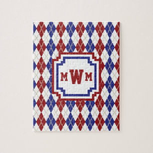 Americana Argyle-Puzzle Puzzle
