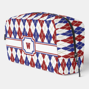Americana Argyle Waschbeutel