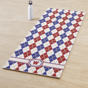 Americana Argyle-Yogamatte Yogamatte