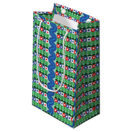 Americana Blume - Kleine Geschenktasche Geschenktüte