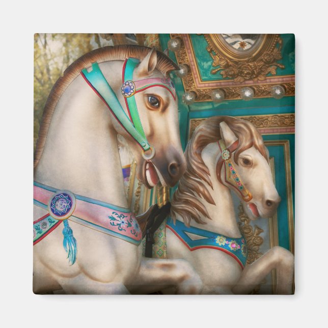 Americana - Carousel beauties Magnet (Vorne)