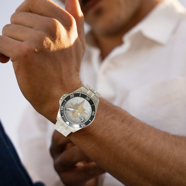 Americana Eagle Face Watch Armbanduhr (Von Creator hochgeladen)